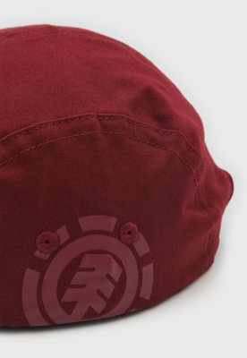 Boné Element Aba Reta Vermelho