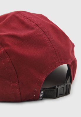 Boné Element Aba Reta Vermelho