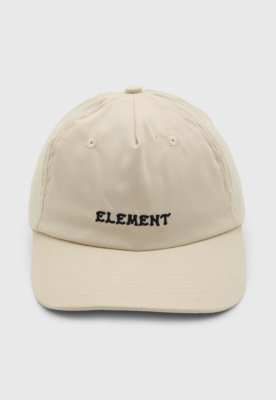 Boné Element Clássico Algodão Bege