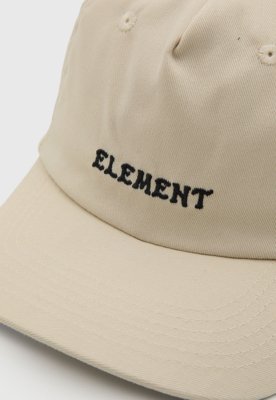 Boné Element Clássico Algodão Bege