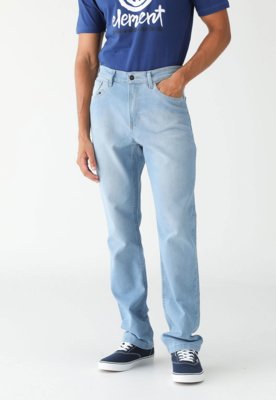 Calça Jeans Element Reta Essentials Light Azul