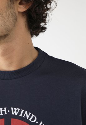 Camiseta Element Reta Logo Azul