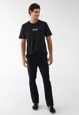 Camiseta Element Reta Logo Preta