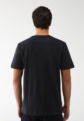 Camiseta Element Reta Logo Preta