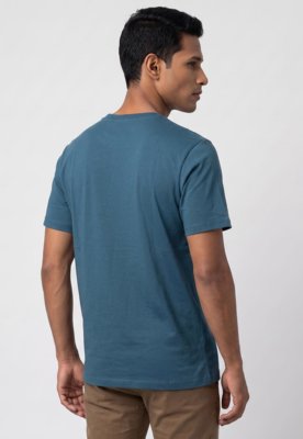 Camiseta Masculina Element Mini Transfer Azul