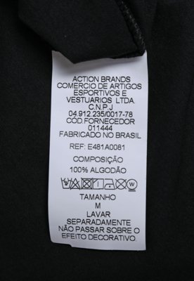 Regata Masculina Element Basic Crew Preta