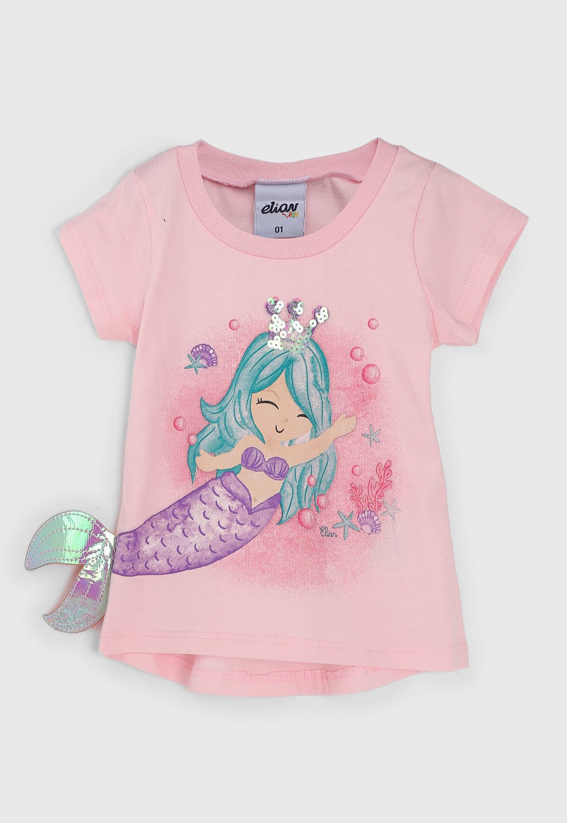 Blusa Infantil Elian Pool Party Rosa - Compre Agora