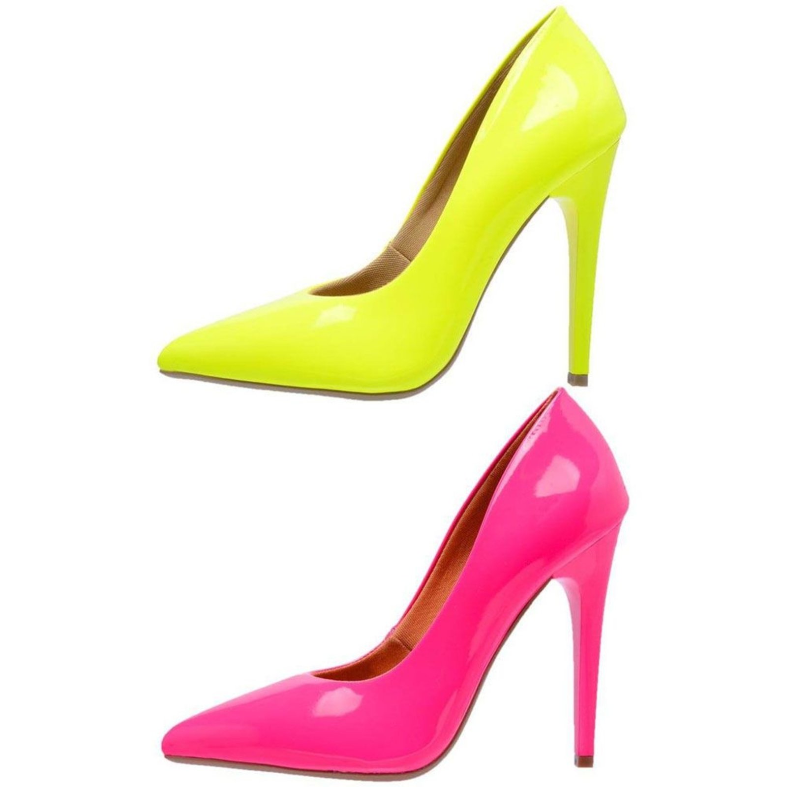 scarpin neon