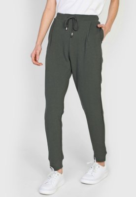 Calça Ellus 2ND Floor Jogger Lisa Verde Menor preço em Calça Ellus 2ND Floor Jogger Lisa Verde