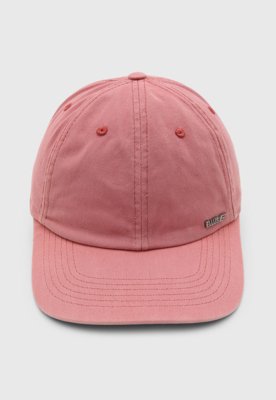 Boné Masculino Ellus Logo Metal Rosa