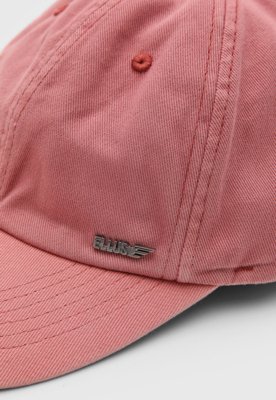 Boné Masculino Ellus Logo Metal Rosa