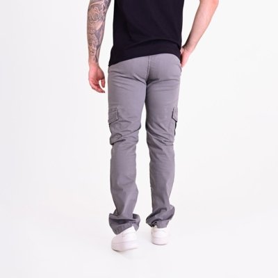 Calça Ellus Cargo Classic Chumbo