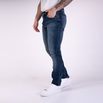 Calça Jeans Ellus 5 Pockets Slim Azul Escuro
