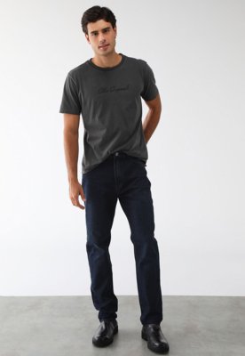 Calça Jeans Ellus Reta Lisa Azul