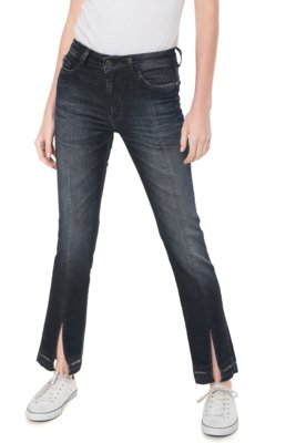 Menor preço em Calça Jeans Ellus Bootcut Comfort Azul-marinho