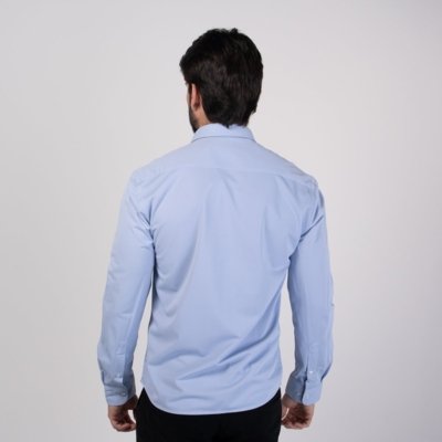 Camisa Tech Ellus Slim Azul Claro