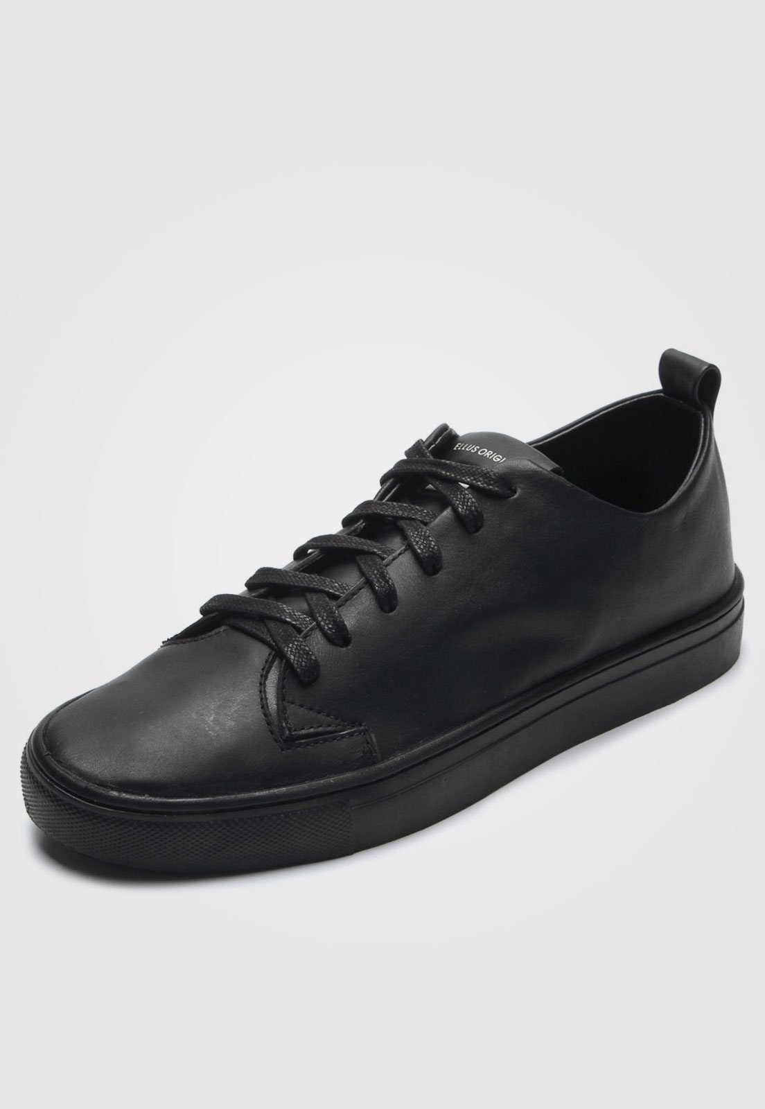 frank and oak park leather low-top sneakers