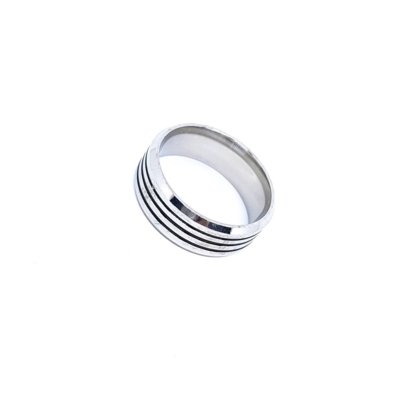Anel Black Circles Steel Menor preço em Anel Black Circles Steel