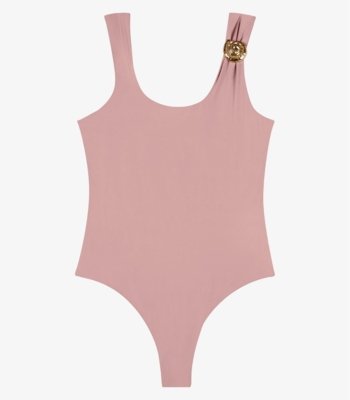 Body Feminino Em Poliamida Endless Rosa