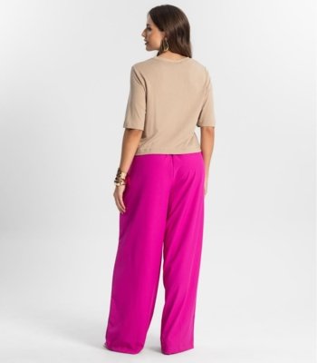 Calça Feminina Pantalona Endless Rosa
