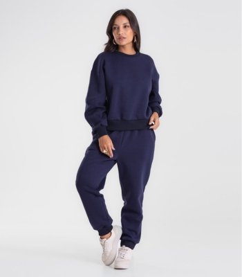 Conjunto Blusão Com Calça Endless Azul