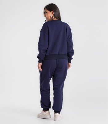 Conjunto Blusão Com Calça Endless Azul