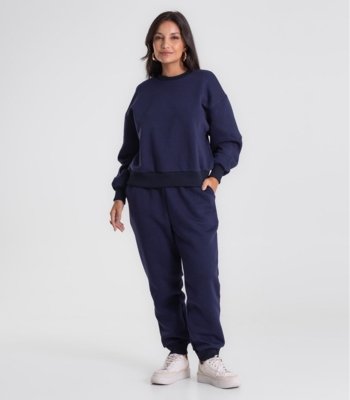 Conjunto Blusão Com Calça Endless Azul