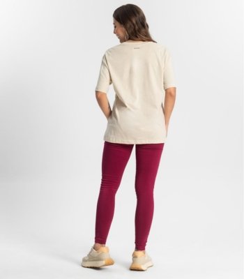 Legging Feminina Em Bengaline Endless Rosa