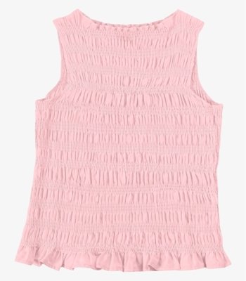 Regata Feminina Em Viscose Com Lastex Endless Rosa