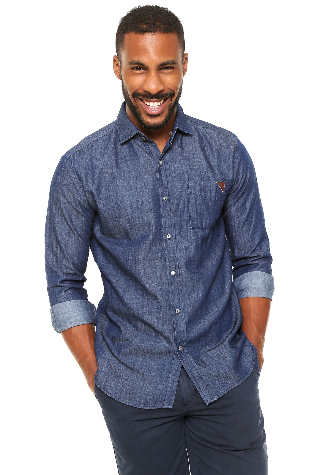 camisa jeans enfim