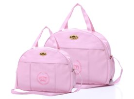 Kit Espera Feliz Bolsa Bebê Maternidade 2 peças Dream Rosa Menor preço em Kit Espera Feliz Bolsa Bebê Maternidade 2 peças Dream Rosa