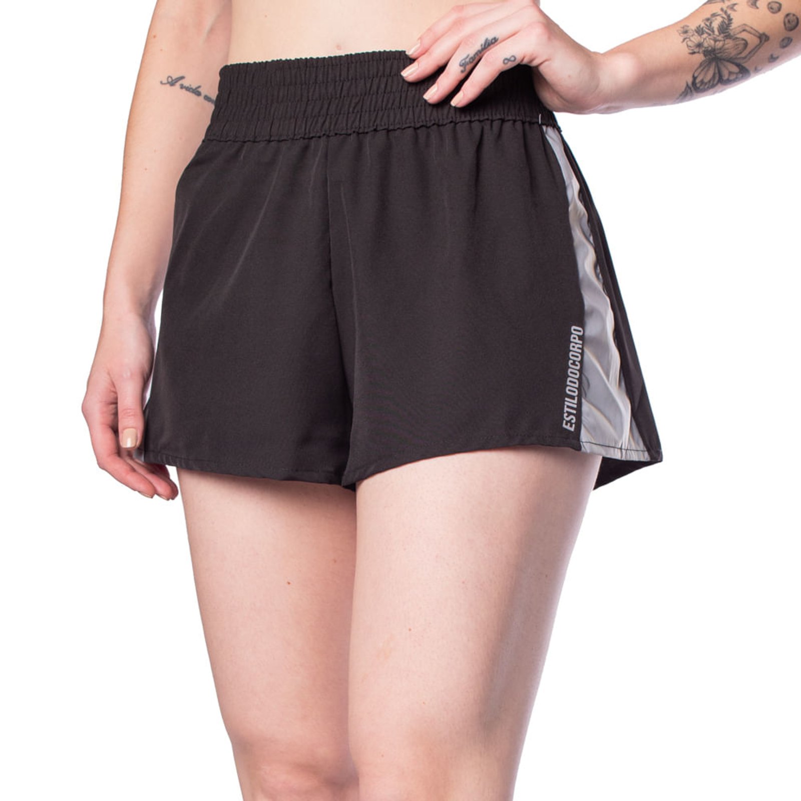 Short Feminino Preto