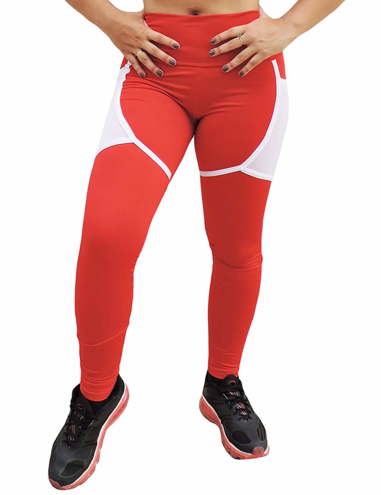 calça legging suplex branca