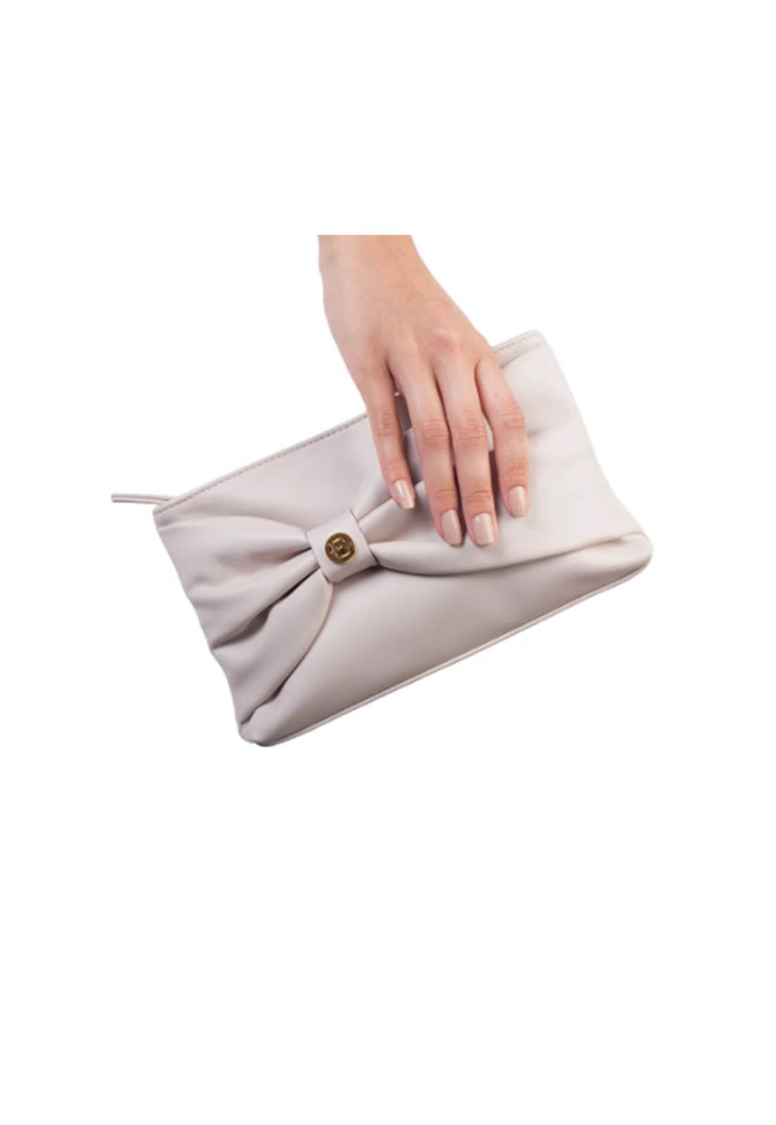 white wedding bolsa