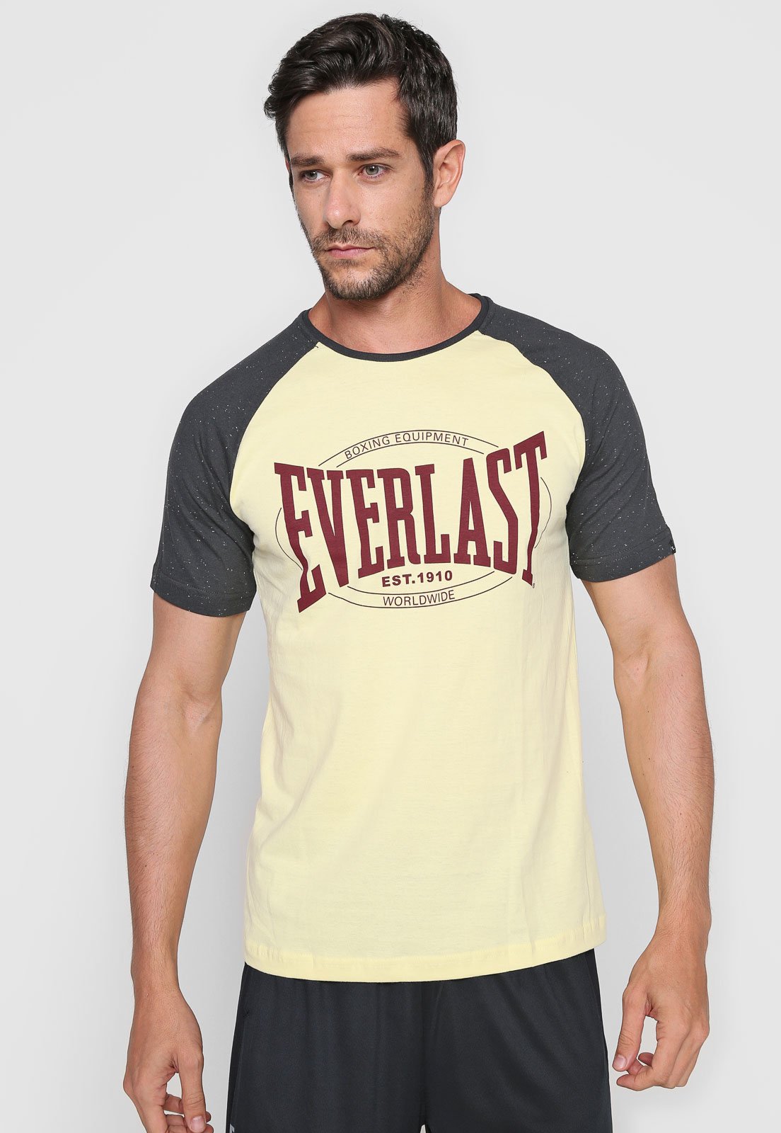 Camiseta Everlast Logo Amarela - Compre Agora