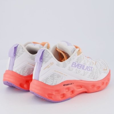 Tênis Everlast Climber Run Feminino Branco e Rosa
