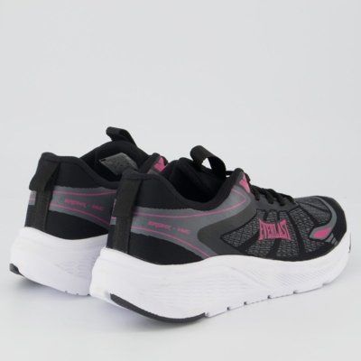 Tênis Everlast Hokus Feminino Preto e Rosa