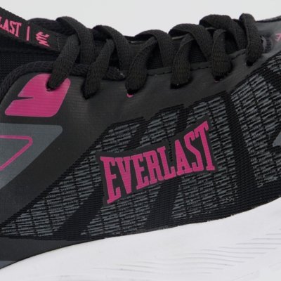 Tênis Everlast Hokus Feminino Preto e Rosa