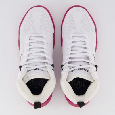 Tênis Everlast Strike 4 Feminino Branco e Rosa