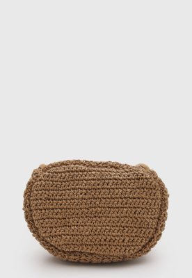 Bolsa FARM Crochê Chuchu Rio Bege
