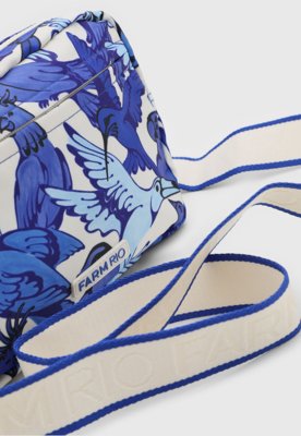 Bolsa FARM Estampada Azul