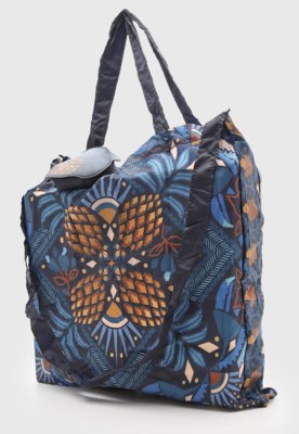 Bolsa FARM Me Leva Tropic Azul