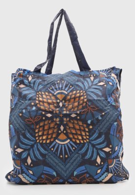 Bolsa FARM Me Leva Tropic Azul