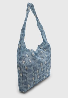 Bolsa Feminina FARM Mesh Copatuca Azul