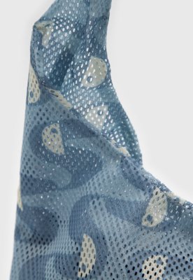 Bolsa Feminina FARM Mesh Copatuca Azul