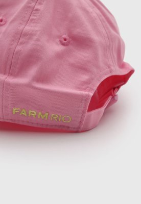 Boné FARM Bordado Cuca Fresca Rosa