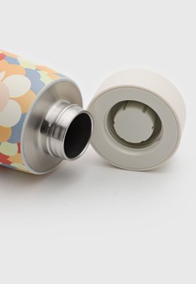 Garrafa FARM Estampada Colorida Off-White