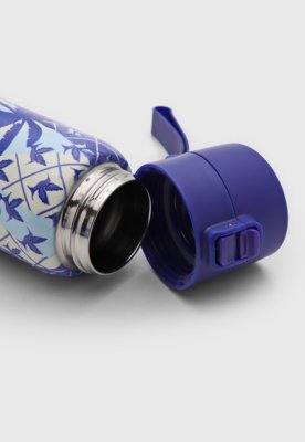 Garrafa Térmica FARM Estampada Azul