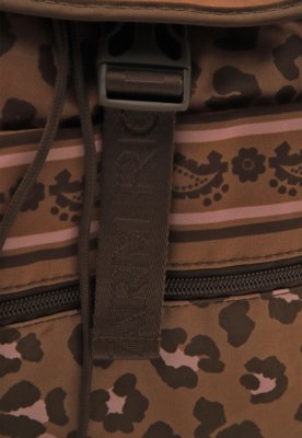 Mochila FARM Animal Print Marrom