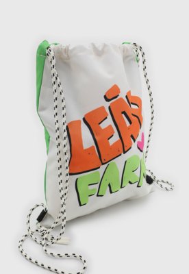 Mochila FARM Dupla face Verde